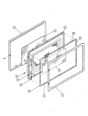Part Location Diagram of 02190058 Whirlpool DOOR LATCH, PAWL