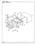 BASE Diagram and Parts List for MEG46FN-10P  Maytag Microwave