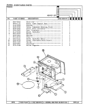TURNTABLE Diagram and Parts List for MEV41F-10P  Maytag Microwave