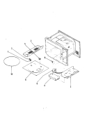TURNTABLE Diagram and Parts List for M16C-10PB  Magic Chef Microwave