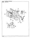 INTERNAL CONTROLS Diagram and Parts List for M46G-14T-B  Magic Chef Microwave Oven Combo