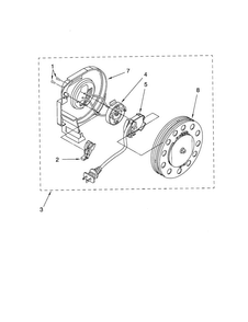 Power Cord Reel Diagram and Parts List for 11621513000  Kenmore Canister Vacuum