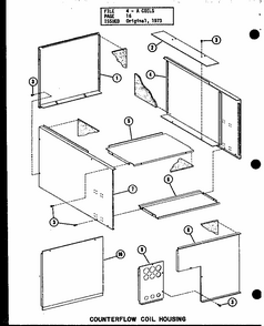 Part Location Diagram of C5925302 Whirlpool Panel-bottom