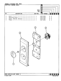 CONTROL PANEL Diagram and Parts List for M80  Magic Chef Microwave