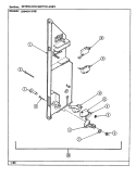 INTERLOCK SWITCH ASSY. Diagram and Parts List for DM46H-3B  Maytag Microwave