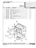 TURNTABLE Diagram and Parts List for CM46F-8P-02  Magic Chef Microwave