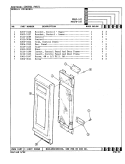 CONTROL PANEL Diagram and Parts List for M46FN-14T  Magic Chef Microwave Oven Combo