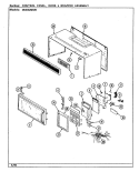 Part Location Diagram of 05200013 Whirlpool TRIM PANEL WHT **NLA*