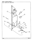 INTERLOCK SWITCH Diagram and Parts List for CM47F-14T-02  Magic Chef Microwave