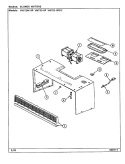 BLOWER MOTOR Diagram and Parts List for VM11D-8P-DY  Magic Chef Microwave