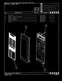 CONTROL PANEL (M16E - 10PB, M16F - 10P &PB) Diagram and Parts List for M16F-10PB  Magic Chef Microwave