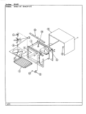 BASE Diagram and Parts List for M46G-14T  Magic Chef Microwave Oven Combo