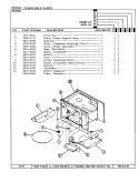 TURNTABLE Diagram and Parts List for M46G-14T  Magic Chef Microwave Oven Combo