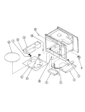Part Location Diagram of 02240624 Whirlpool TURNTABLE, LABEL