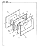 Part Location Diagram of 02100176 Whirlpool PANEL, DOOR OUTER