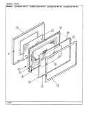 Part Location Diagram of 04021651 Whirlpool INNER DOOR ASSEMBLY