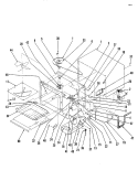 BASE & CAVITY Diagram and Parts List for M41B-10P-W6  Magic Chef Microwave Oven Combo