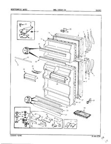 Part Location Diagram of 106604-2 Maytag MANUAL, USE & CARE