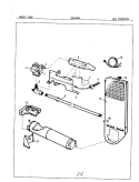 HEATER Diagram and Parts List for YE20EA4  Magic Chef Dryer