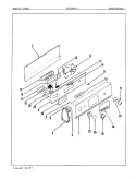 Part Location Diagram of 35-0685 Maytag PB BEZEL