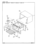 BASE Diagram and Parts List for CM47JW-14T  Magic Chef Microwave