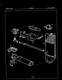 GAS CARRYING Diagram and Parts List for YG20EY4  Magic Chef Dryer