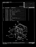 TURNTABLE Diagram and Parts List for M15F-10-W9  Magic Chef Microwave