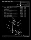 INTERLOCK SWITCH ASSY. Diagram and Parts List for M41F-14T  Magic Chef Microwave Oven Combo
