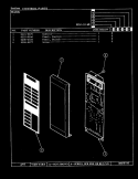 Part Location Diagram of 02060333 Whirlpool PANEL SWITCH