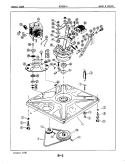 BASE & DRIVE Diagram and Parts List for W20EA4  Magic Chef Washer