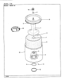 TUB (REV. A - E) Diagram and Parts List for W20JA5S  Magic Chef Washer