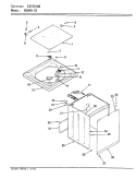 EXTERIOR Diagram and Parts List for W20HN3S  Magic Chef Washer