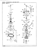 TRANSMISSION (W20HN3S) (REV. A - E) Diagram and Parts List for W20HA3S  Magic Chef Washer