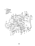 CABINET & DOOR Diagram and Parts List for MCWP1085  Magic Chef Washer