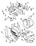 CONTROL PANEL & TUMBLER Diagram and Parts List for SL10AN-A03  Maytag Washer Dryer Combo
