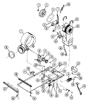 MOTOR - DRYER Diagram and Parts List for SL10AN-A03  Maytag Washer Dryer Combo