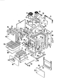 Part Location Diagram of 330031 Whirlpool Range Surface Burner Plug-In Block Kit