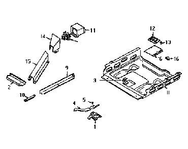 Internal controls Diagram and Parts List for 6294576  Maytag Range