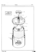 TUB Diagram and Parts List for W20EA2  Magic Chef Washer