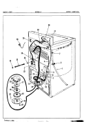 WATER CARRYING Diagram and Parts List for W20EA2  Magic Chef Washer