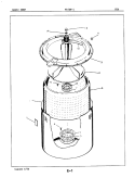 Part Location Diagram of 33-6046 Whirlpool TUB TOP