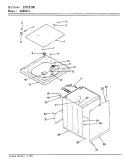 Part Location Diagram of 35-2080-25 Whirlpool CABINET TOP