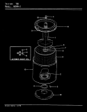TUB (REV. E - H) Diagram and Parts List for W20HN2  Magic Chef Washer