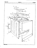 EXTERIOR Diagram and Parts List for W20FY2C  Magic Chef Washer