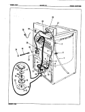 WATER CARRYING Diagram and Parts List for W20FY2C  Magic Chef Washer