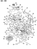 Part Location Diagram of 3604W152-70 Whirlpool SHIELD