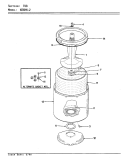 TUB (REV. A - D) Diagram and Parts List for W26HY2  Magic Chef Washer