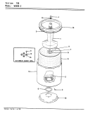 TUB (REV. E - G) Diagram and Parts List for W26HY2  Magic Chef Washer