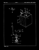 WATER CARRYING & PUMP ASSY. (REV. A - D) Diagram and Parts List for W14JA1  Magic Chef Washer