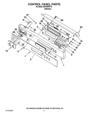 Part Location Diagram of WPW10321056 Whirlpool Housing